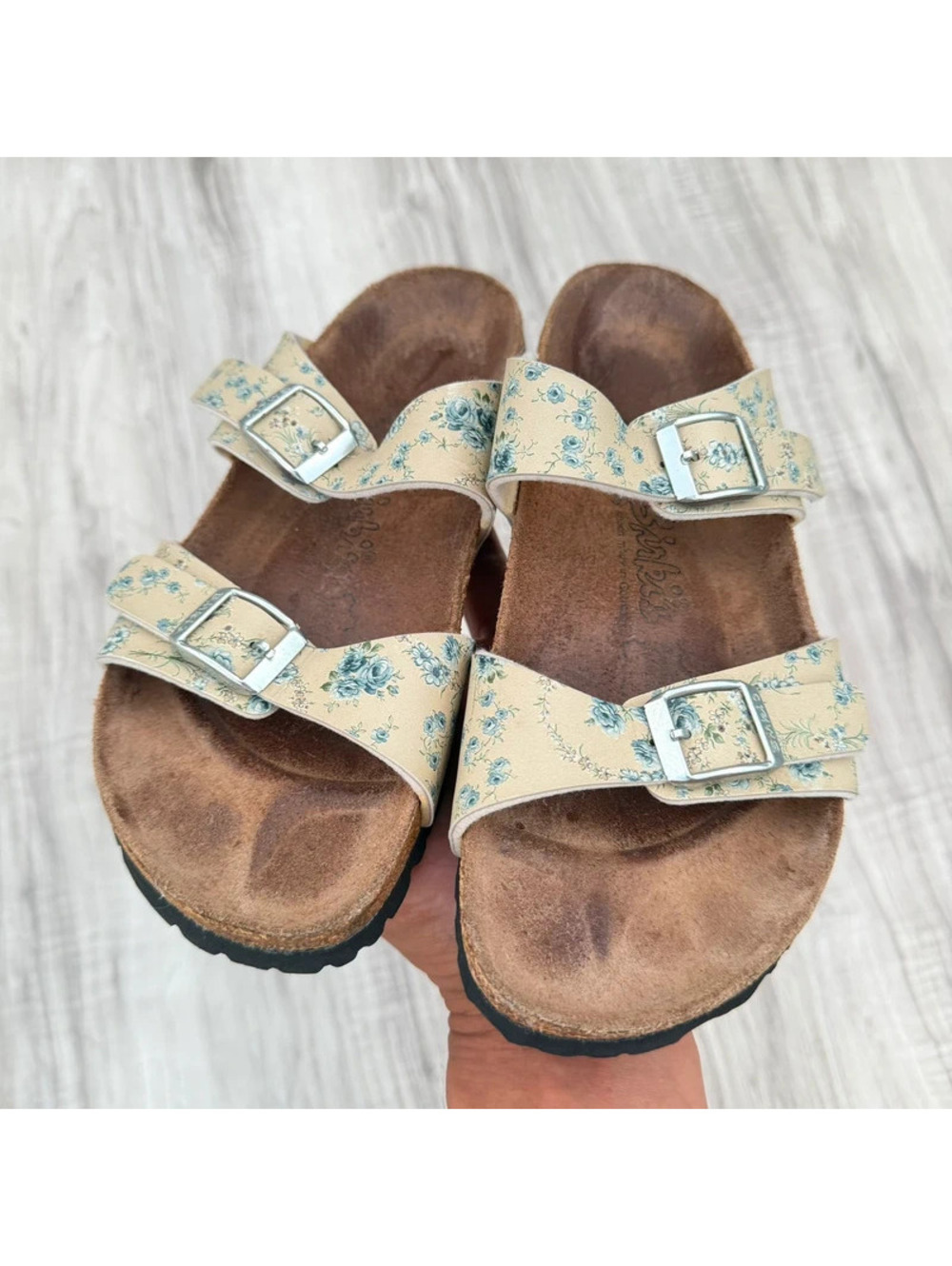 Birkenstock Arizona Floral Double Strap Sandals Women’s US 7–7.5 - Picture 7 of 8